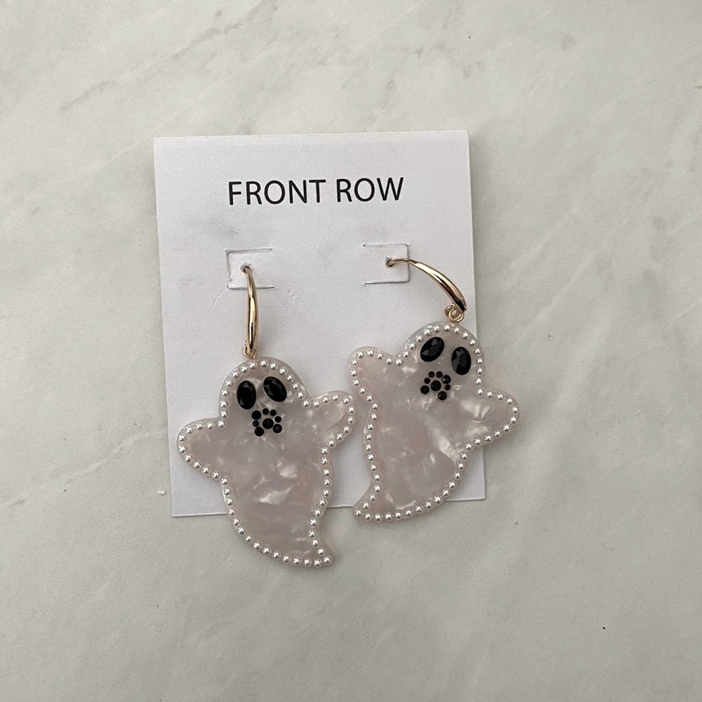 Front Row ghost earrings